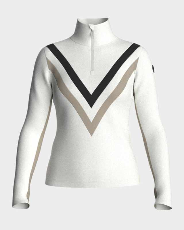 Voss Chevron Quarter-Zip Pullov
